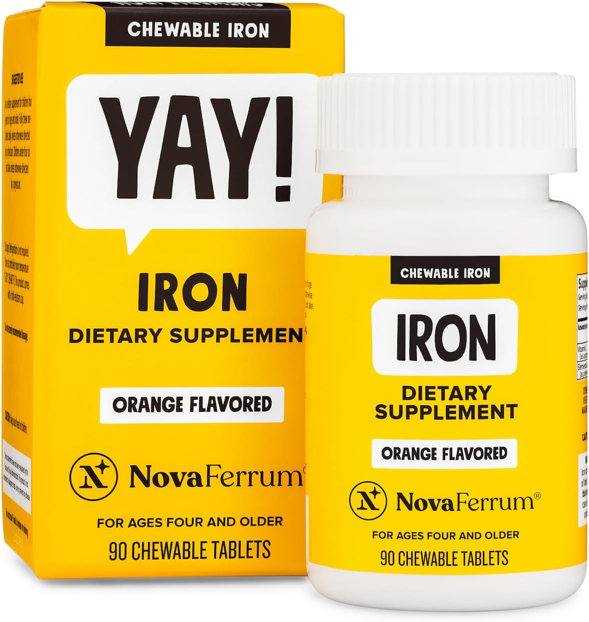 Chewable Iron Supplement for Kids & Adults